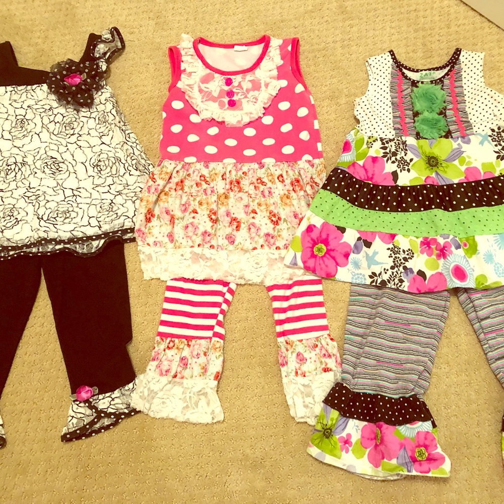 🌟Three Boutique 4T Girls Outfits🌟